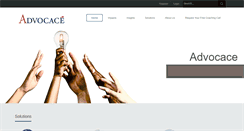 Desktop Screenshot of advocace.com